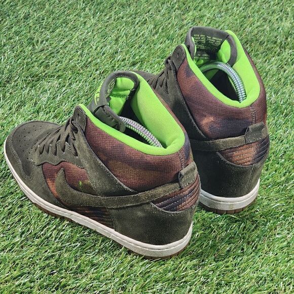 NIKE DUNK SKY HI - Womens Wedge - SIZE 8 - Picture 6 of 9